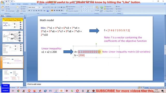 How to Solve Linear Programming (LP) Problems Using Matlab смотреть онлайн