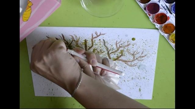 Нетрадиционные техники рисования смотреть онлайн