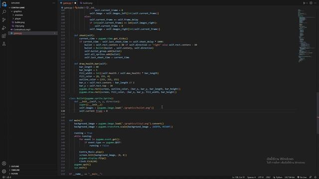 Contra Game in Python using Pygame | Source Code & Projects смотреть онлайн