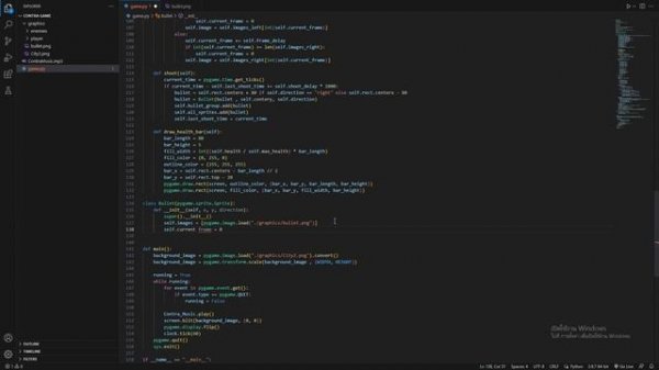 Contra Game in Python using Pygame | Source Code & Projects