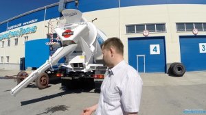 Автобетоносмеситель АБС 6ГП на шасси Урал 5557, Tigarbo (Тигарбо)