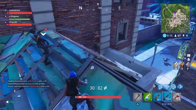 Port-a-Fort Gameplay (Fortnite Battle Royale) смотреть онлайн