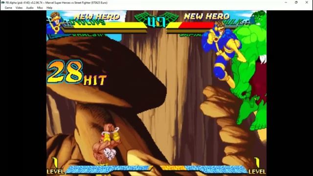Marvel Super Heroes vs Street Fighter Bugs/Glitch Parte 1 смотреть онлайн