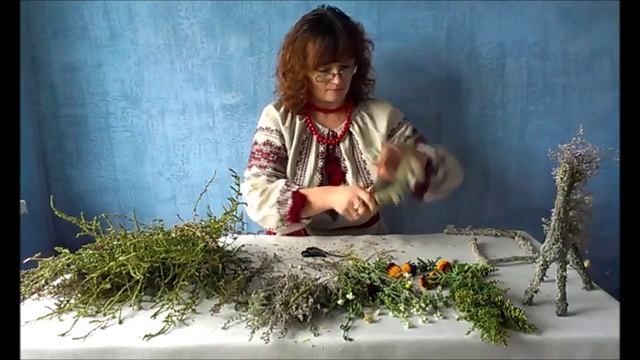 Мастер-класс по изготовлению лошадки из трав и цветов: " Цветочная лошадка" - мотанка. смотреть онлайн