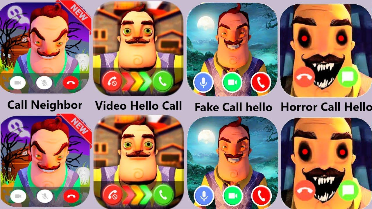 Hello Neighbor,Call Hello Neighbor,Neighbor Call Prank,Video Neighbor смотреть онлайн
