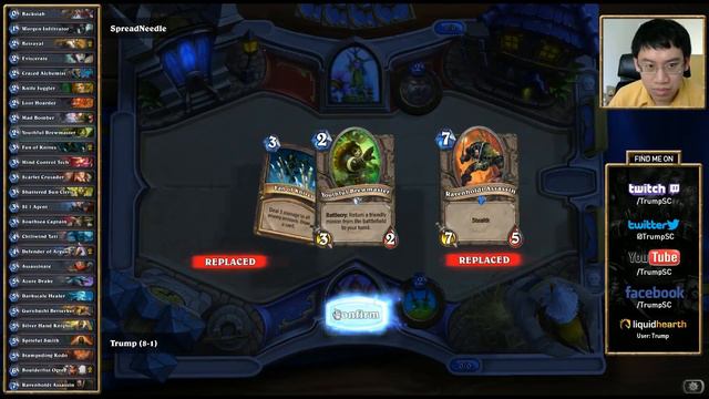 Hearthstone: Trump Cards - 98 - Part 2: Jens Is a Fairy (Rogue Arena) смотреть онлайн