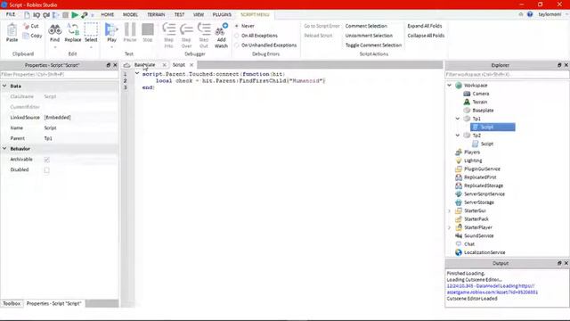Roblox Studio Teleport Pads Tutorial смотреть онлайн