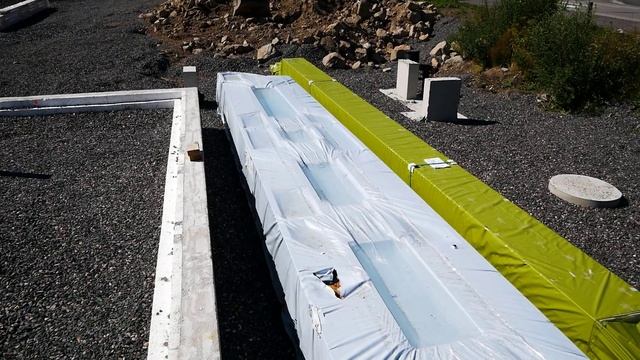 Фундамент нового объекта .