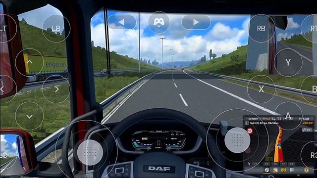 euro truck Simulator2 android gameplay on nvidia GeForce now on android unlimited time смотреть онлайн
