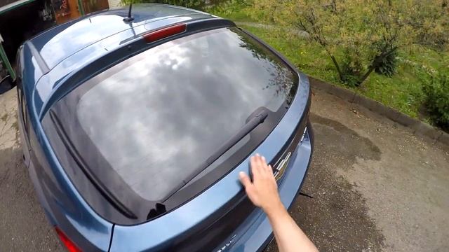 Chevrolet Cruze. Часть 8. Скоблим, вешаем новые рамки номеров. смотреть онлайн