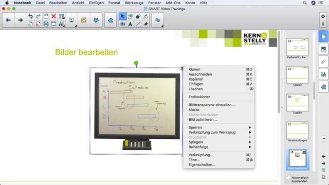 SMART Notebook Bilder bearbeiten смотреть онлайн