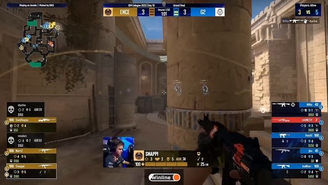 (RU) Грандфинал : G2 vs. ENCE - bo5 - IEM Cologne 2023 Grand Final [SL4M] смотреть онлайн