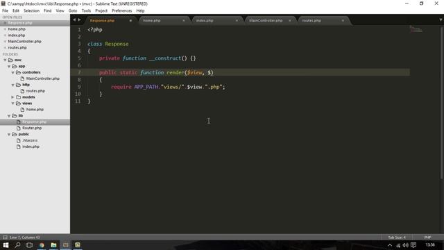 Crea tu propio framework MVC en PHP - parte 2 смотреть онлайн