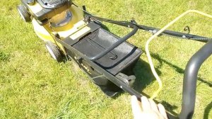 Обзор. Бензиновая газонокосилка CHAMPION LM4122