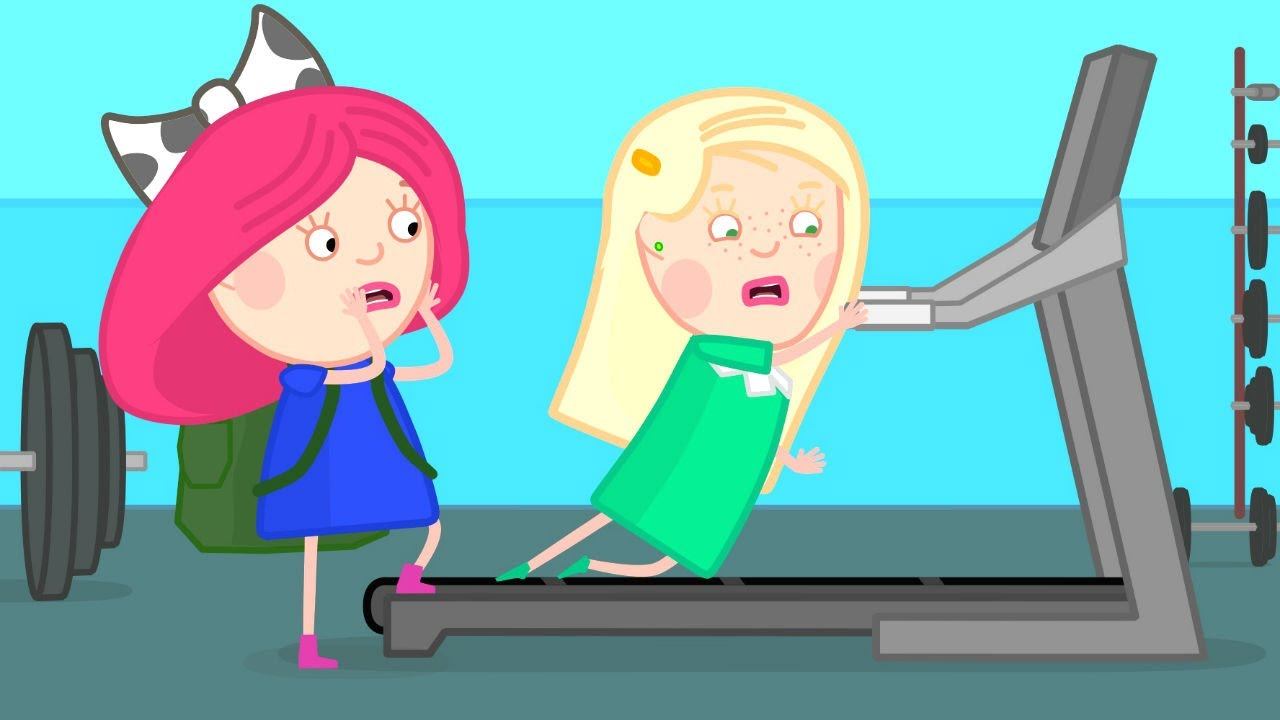 Развивающие мультики для детей. Смарта в тренажерном зале. Мультсериал Смарта и чудо-сумка смотреть онлайн