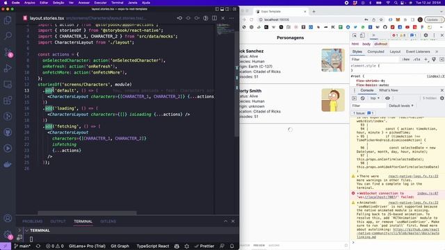 Aula 7 - Rick and Morty App | React Native | Typescript | Expo смотреть онлайн