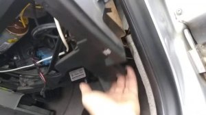 VW Т5 MULTIVAN снятие моторчика климата  .