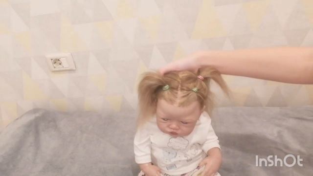 4 ИДЕИ ПРИЧЁСОК ДЛЯ КУКЛЫ РЕБОРН ???♀️?♀️ смотреть онлайн