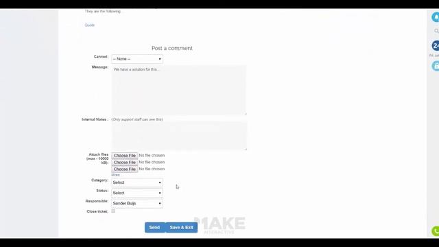 MAKE HelpDesk module смотреть онлайн