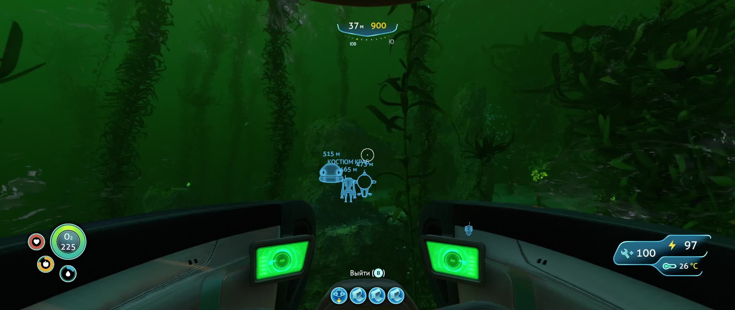 Subnautica #5. Поиск оставшихся модулей для краба