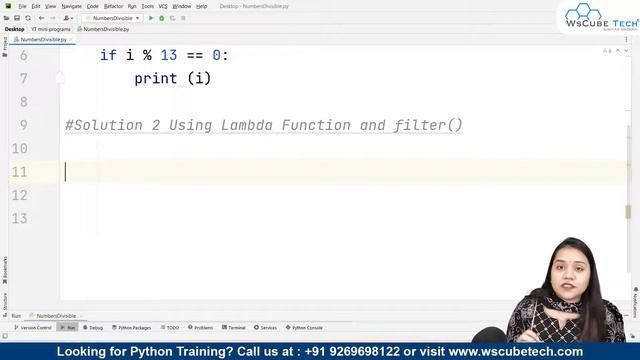 Find Numbers Divisible by Another Number (English) | Python Program смотреть онлайн