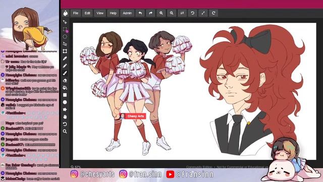 Drawing on Magma Studio with my twin :D смотреть онлайн