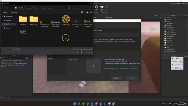 Roblox Studio - Change the Game Icon смотреть онлайн