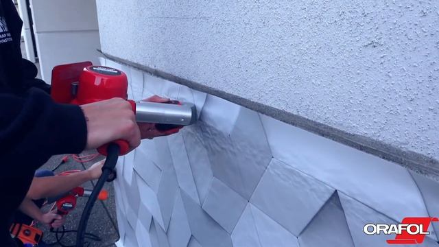 ORAJET 3954 Brick Stone Film | Application Tutorial смотреть онлайн