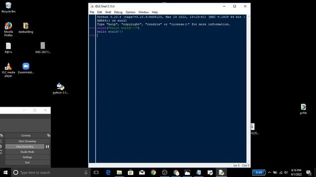 Installation and Introduction of python- DAEROBOTICS Python( from scratch) courses смотреть онлайн