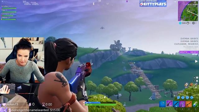 INSANE PLANE SNIPE IN TFAULT SCRIMS?! (37 KILLS) Fortnite: Battle Royale | KittyPlays смотреть онлайн