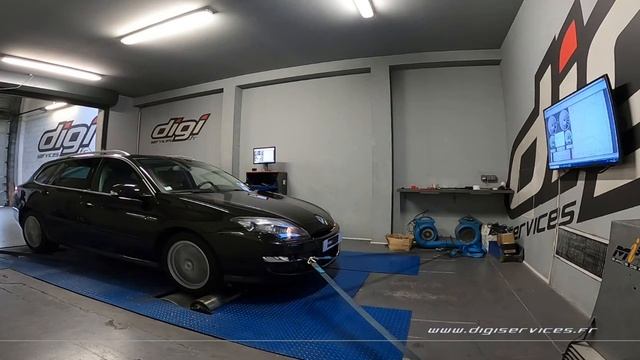 Renault Laguna 2.0 DCI 180cv Reprogrammation Moteur @ 201cv Digiservices Paris 77 Dyno смотреть онлайн