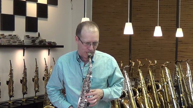 Selmer SBA silver alto sax 41,xxx смотреть онлайн
