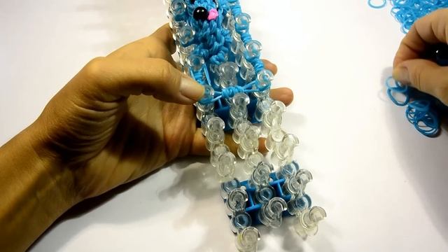 Фигурки из резинок. Ракушка с жемчужиной 3D.Rainbow Loom смотреть онлайн