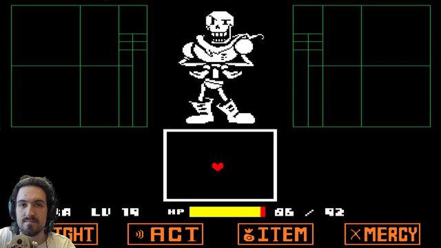 Undertale Unitale Determined Papyrus / Андертейл Решительный Папайрус смотреть онлайн