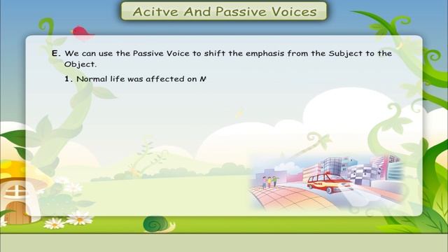 ACTIVE AND PASSIVE VOICES class-7 смотреть онлайн