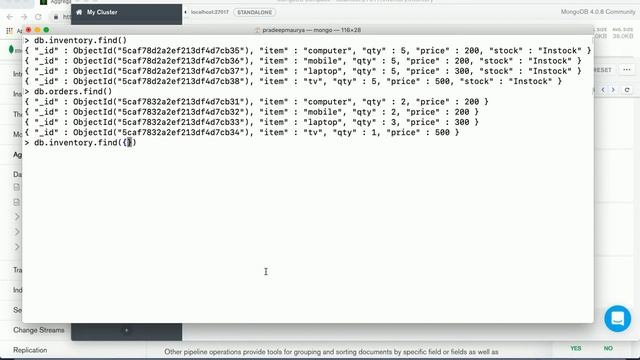 Mongodb Tutorials for beginners in Hindi | Projection (project) and Lookup in MongoDB collections смотреть онлайн