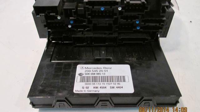 2006 Mercedes C230 SAM RELAY FUSE BOX OEM 2095452001 - mbiparts.com Used OEM Mercedes Parts -... OE смотреть онлайн