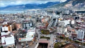 Съемка дроном. Разрушения в Турции.Землетрясение в Турции 2023 год.