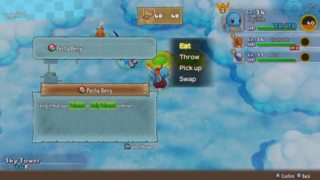 Pokemon Mystery Dungeon Rescue Team DX - Story Walkthrough Part 21 - Struggles of The Sky Tower смотреть онлайн