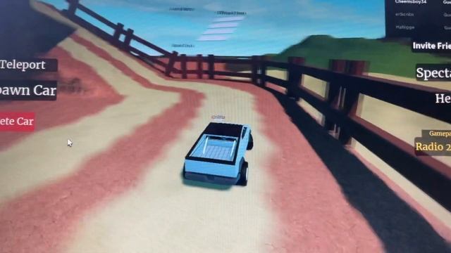 Crash testing cars in Roblox car suspension test смотреть онлайн