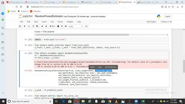 Implementing Random Forest In Python|How to Implement Random Forest In Python|Random Forest ML смотреть онлайн