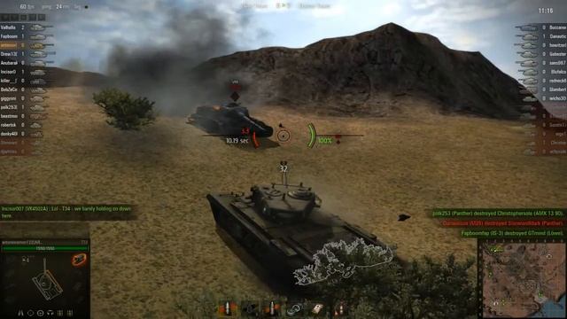 World of Tanks T32 Gameplay (GTX 550Ti) смотреть онлайн
