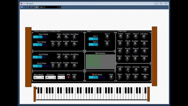 PD Phase Distortion Synth by Synthefellow смотреть онлайн