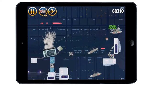 Angry Birds Star Wars 4-38 Cloud City Walkthrough (3 Stars) смотреть онлайн