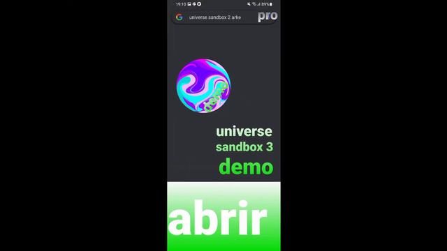 universe sandbox para android смотреть онлайн