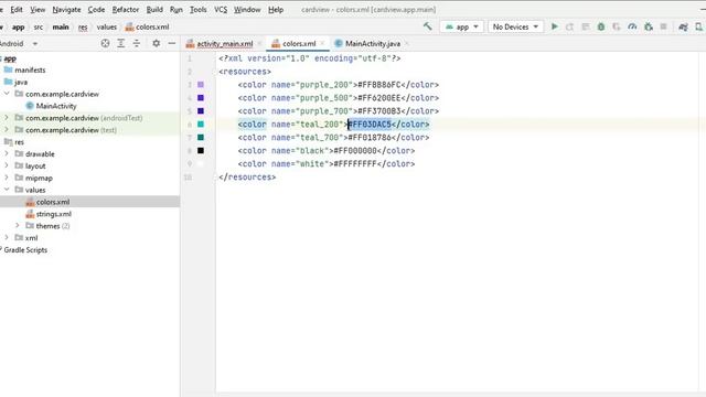 How to use Card view design Android Studio||Using Grid Layout смотреть онлайн