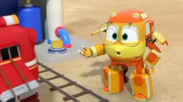 Роботы - поезда. Теневая энергия - все серии: Последние дни Дюка в семейке Икс.