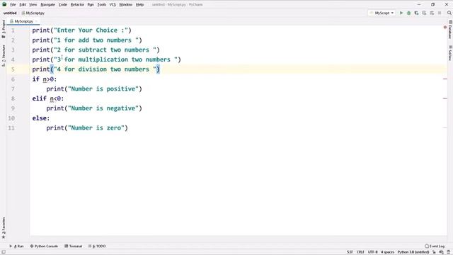 if-elif-else and Nested if in Python | Python Tutorial in Hindi | Learn Python in Hindi | #14 смотреть онлайн