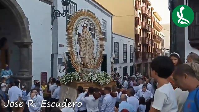 Procesión de Nuestra Señora del Carmen 2022 hasta el puerto de Santa Cruz de La Palma смотреть онлайн