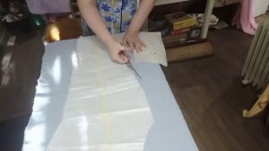 ??♥️Брюки из муслина. Раскрой изделия.